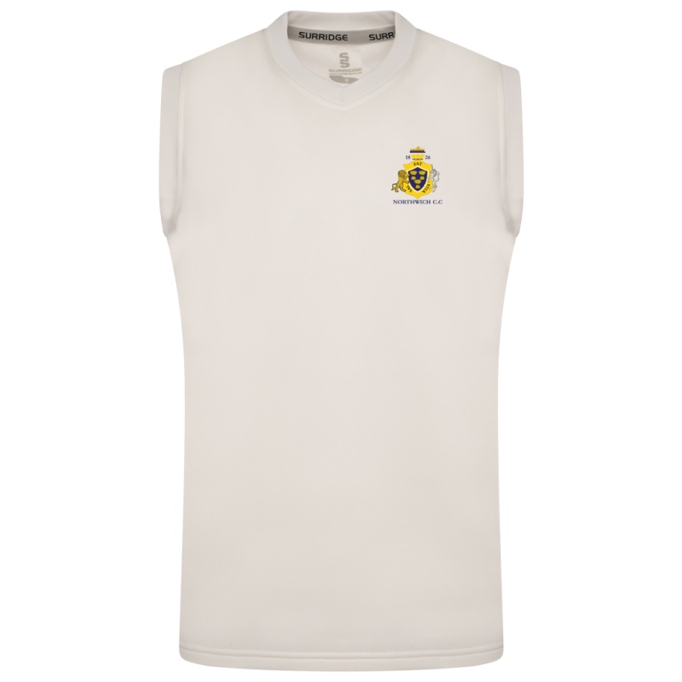 BLAST SLEEVELESS WOMENS SWEATER-Ivory